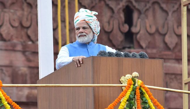 لال قلعہ کی فصیل سے وزیر اعظم کے خطاب میں ملک کی خواتین پر اظہار تفخر