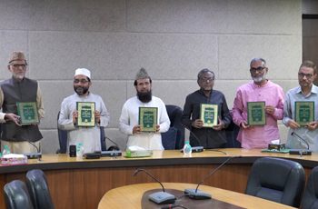 تفہیم القرآن کے ہندی ترجمہ کی مکمل چھ جلدوں کا رسم اجرا