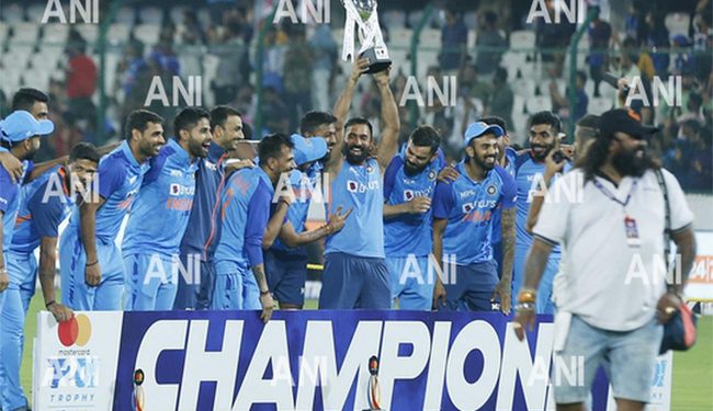 نئی ٹی ٹوئنٹی رینکنگ میں ہندوستان کی حکمرانی برقرار