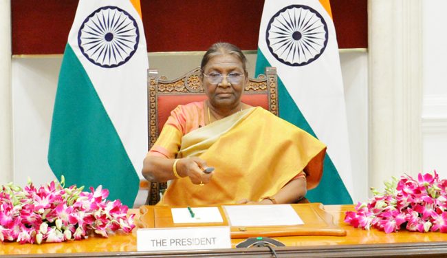 صدر جمہوریہ نے ” ٹی بی مکت بھارت” ابھیان کا آغاز کیا