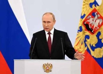 یوکرین کے چار خودمختار علاقوں کوروس میں ضم کرنے کا اعلان