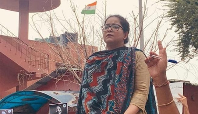 جامعہ ملیہ اسلامیہ کیمپس میں صفورا زرگرکی "انٹری” پر پابندی