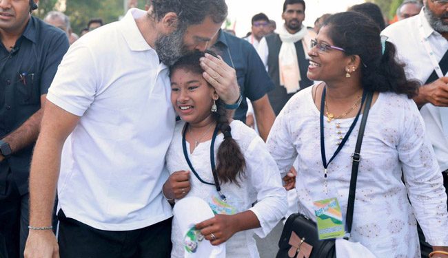 ہندوستان کو متحد کرنا بھارت جوڑو یاترا کا مقصد: راہل گاندھی