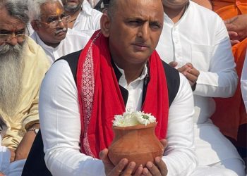 ملائم سنگھ کی باقیات ہری دوار میں سپرد آب