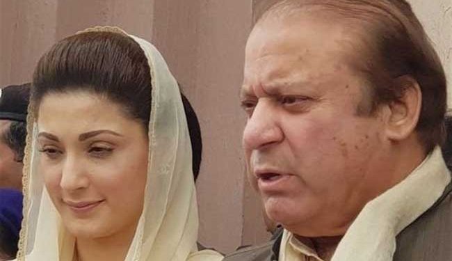 مریم اپنے والد میاں نواز شریف  سے ملنے لندن پہنچیں