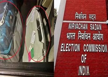 پرائیویٹ گاڑی میں ای وی ایم برآمدگی پرایکشن