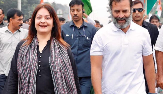 ملک سے نفرت کے خاتمہ کیلئے یاترا میں حصہ لیا: پوجا بھٹ