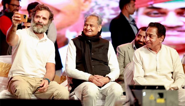 کانگریس گاندھی جی کی پارٹی ہے، ساورکر یا گوڈسے کی نہیں: راہل گاندھی