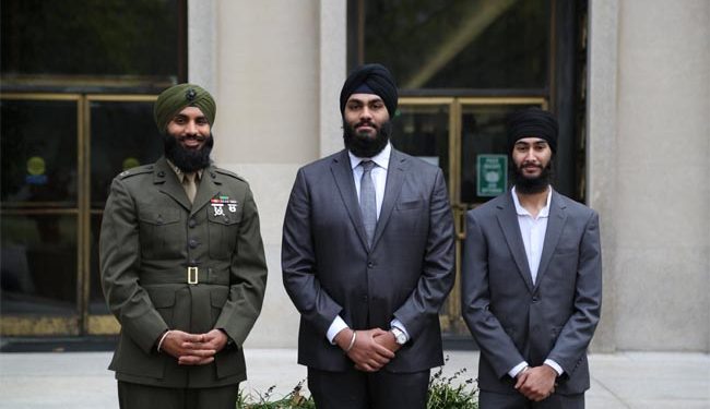 امریکی میرینز میں سکھ فوجیوں کو داڑھی رکھنے کی اجازت مل گئی