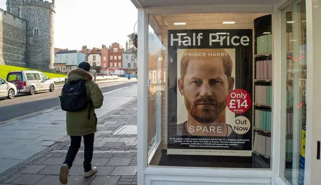 شہزادہ ہیری کی کتاب منظر عام پر، پہلے دن فروخت کا نیا عالمی ریکارڈ