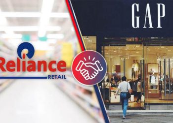 ریلائنس ریٹیل نے ہندوستان میں پہلا گیپ اسٹور کھولا