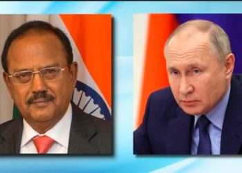 اجیت ڈووال کی ماسکو میں روسی صدر سے ملاقات