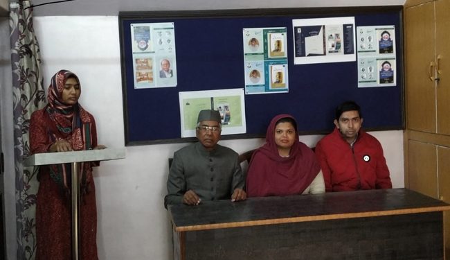 خیابانِ ادب ثمر ہاؤس علی گڑھ میں انتظار حسین کی یاد میں ایک ادبی نشست انعقاد