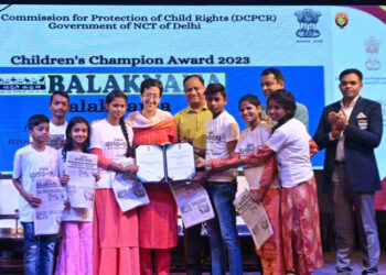 بچوں کے حقوق کے میدان میں تبدیلی لانے والوں کوچیمپئن ایوارڈ سے نوازاگیا
