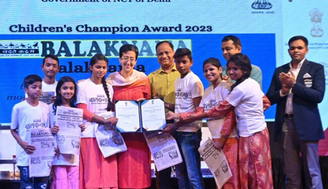 بچوں کے حقوق کے میدان میں تبدیلی لانے والوں کوچیمپئن ایوارڈ سے نوازاگیا