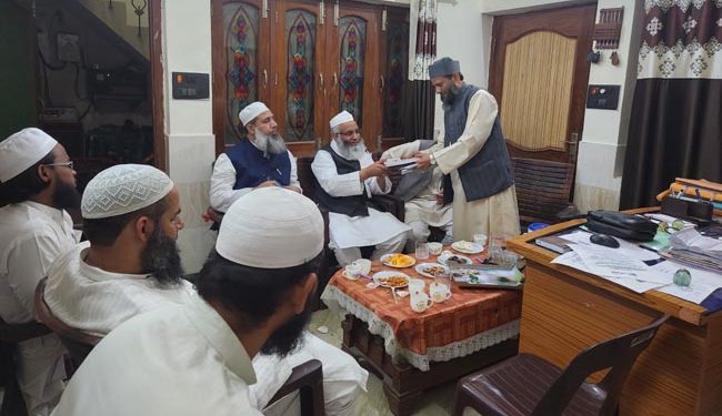 دارالعلوم دیوبند کے اساتذہ کی النور پبلک اسکول میں تشریف آوری