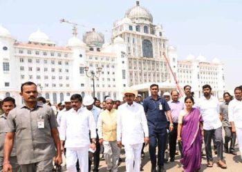 تلنگانہ کے نئے سکریٹریٹ کا 30 اپریل کو افتتاح