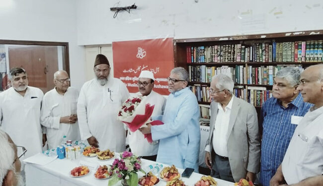 ایڈووکیٹ فیروز احمد نےآل انڈیا مسلم مجلس مشاورت کے منصب صدارت کی ذمے داری سنبھالی