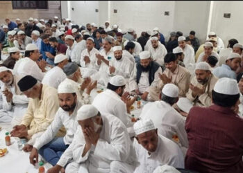 جعفرآبادمیں آپ لیڈر صدام پردھان کی جانب سے روزہ افطارپارٹی اور جلسہ کا اہتمام