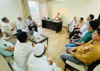 دہلی:ممبر پارلیمنٹ ای ،ٹی محمد بشیر کی صدارت میں انڈین یونین مسلم لیگ کی میٹنگ