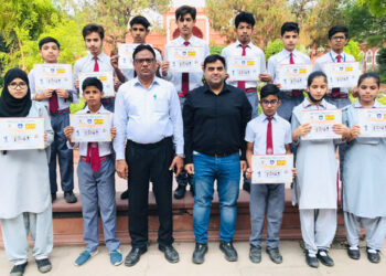 اٹل کمیونٹی ڈے پراینگلوعربک کے طلباء نے کیااپنی ہنرمندی کامظاہرہ