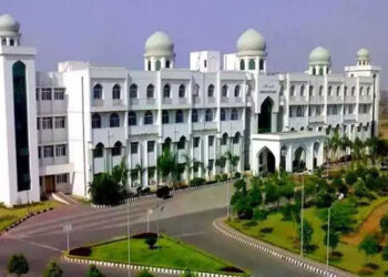 اُردو یونیورسٹی کے شعبہ تعلیم و تربیت میں ڈاکٹر قاضی سراج اظہر کا لیکچر