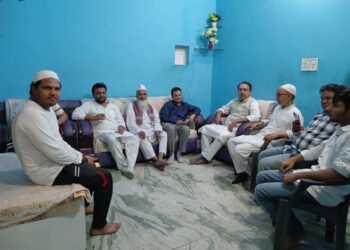 الیاس اعظمی کے انتقال پرانڈین یونین مسلم لیگ کی جانب سے تعزیتی نشست