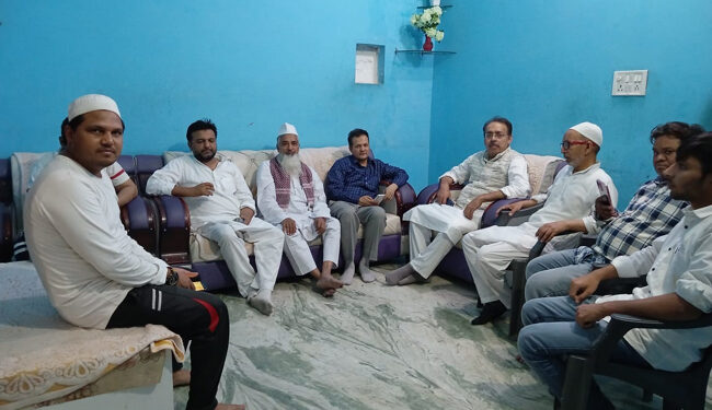 الیاس اعظمی کے انتقال پرانڈین یونین مسلم لیگ کی جانب سے تعزیتی نشست