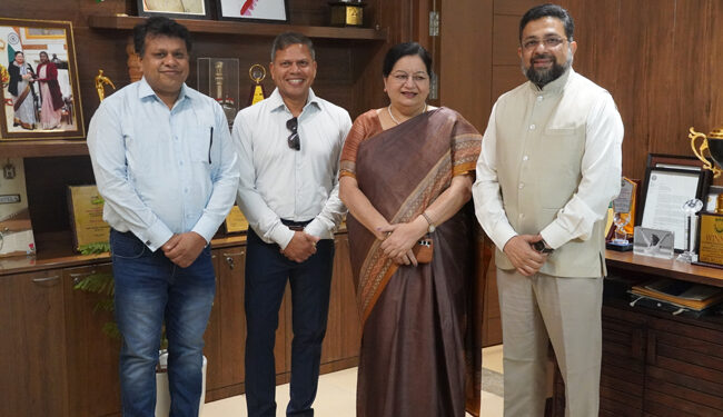 ’برانڈ جامعہ‘کو فروغ دینے کے سلسلے میں شیخ الجامعہ،جامعہ ملیہ اسلامیہ کے ساتھ جناب سنجے گویل کی خاص بات چیت