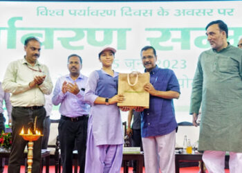 دہلی کے تیاگراج اسٹیڈیم میں ماحولیاتی کانفرنس