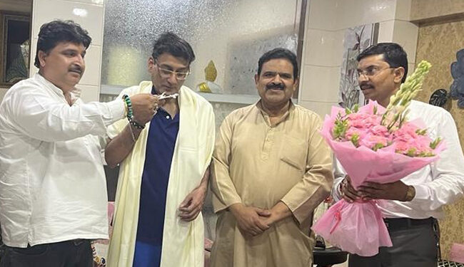 سابق رکن اسمبلی وپن شرما کا یوم پیدائش منایا گیا