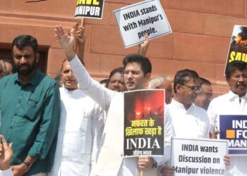 منی پور میں اقتدار برقرار رکھنے کی بی جے پی کی خواہش لوگوں پر بھاری پڑھ رہی ہے: راگھو چڈھا