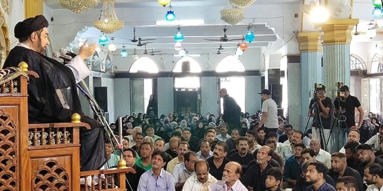 ہدایت اور نجات کے لئے در حسینؑ پر آنا ہوگا: مولانا کلب جواد نقوی