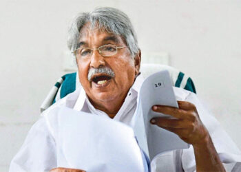 کیرلا کے سابق وزیر اعلی اومن چانڈی کے انتقال پر انڈین یونین مسلم لیگ کے قومی صدر کی تعزیت