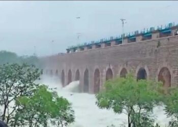 حیدرآباد:حمایت ساگر کے مزید چار دروازے کھول دئے گئے