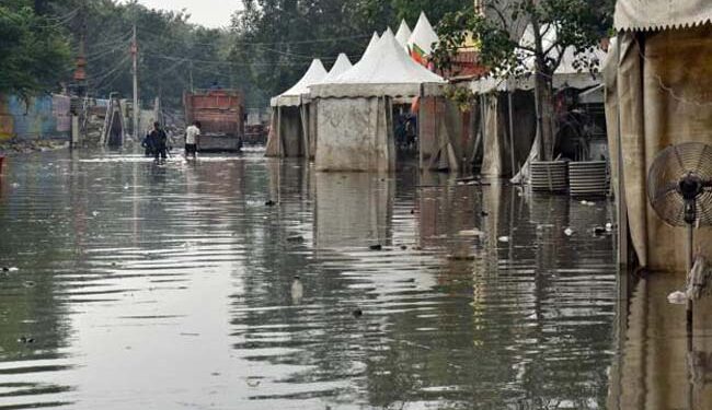 دہلی میں جمنا کا سطح آب ایک بار پھر خطرے کے نشان سے متجاوز