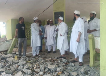 جمعیۃ علماء ہند کے محمود مدنی گروپ کا وفد بھی میوات کے دورہ پر