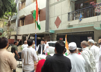 ویلفیئر پارٹی نے جشن آزادی منایا