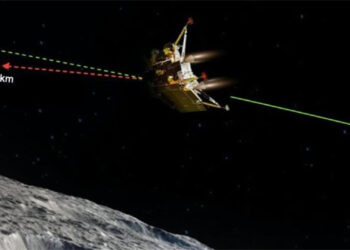 چندریان 3 چاند پر اترنے کے لیے تیار