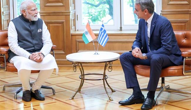 ہندوستان اور یونان باہمی تعلقات کو اسٹریٹجک شراکت داری میں بدلیں گے: مودی