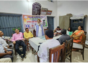 شانتی پرساد جین کالج میں بھارت چھوڑو تحریک کی سالگرہ منائی گئی