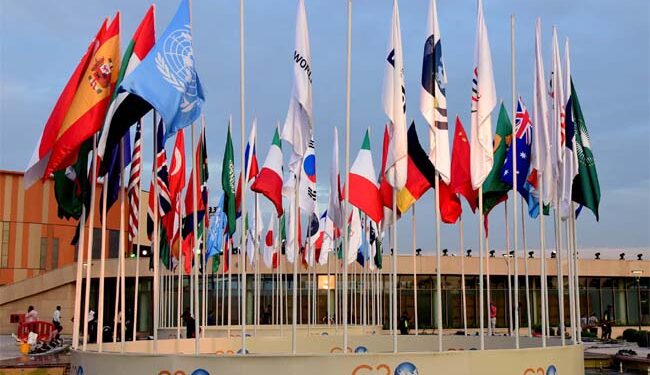 جی- 20 کانفرنس کی میزبانی۔۔۔