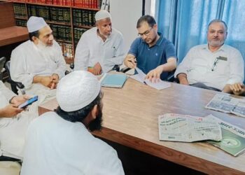 جمعیۃعلماء کی لیگل ٹیم کی میوات میں گرفتار بے قصوروں کے اہل خانہ سے ملاقات