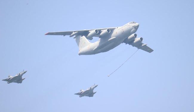 بھوپال میں فضائیہ کے لڑاکا طیاروں کی شاندارکرتب بازی