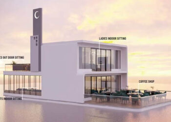 دبئی : سمندر میں زیرتعمیرمسجد کا آئندہ سال ہوگا افتتاح