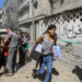 لاکھوں فلسطینیوں کی غزہ سے نقل مکانی