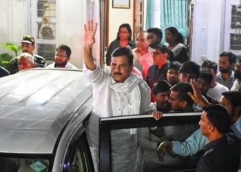 اوراب عام آدمی پارٹی  کے رکن راجیہ سبھا سنجئے سنگھ گرفتار