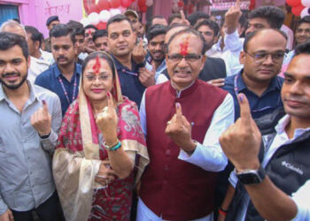 مدھیہ پردیش کی تمام 230 سیٹوں پر ووٹنگ کا عمل جاری