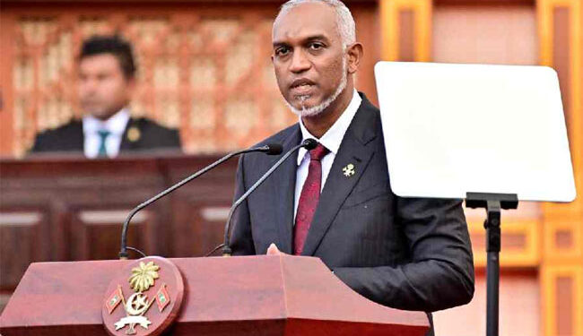 مالدیپ کے نئے صدر نے حلف لیتے ہی خارجہ پالیسی کے ویژن کی وضاحت کی