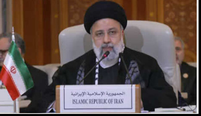 اسرائیلی مظالم میں امریکہ برابر کا شریک: ایرانی صدر